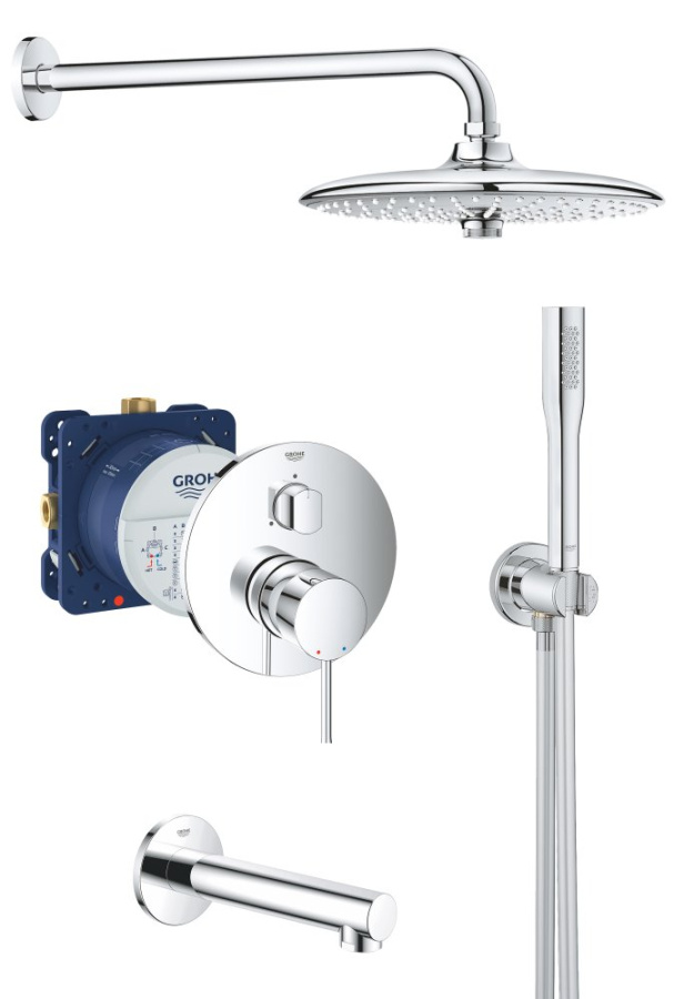 Фото Душевой комплект Grohe Essence 119697