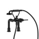 Фото Смеситель для ванны Gessi Venti 20 65115#299 черный матовый