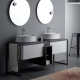 Фото Тумба под раковины Simas Frame 180 FM2 grey ashwood
