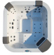 Фото Мини-бассейн Jacuzzi Santorini Pro 230х215 9444-83052 встраиваемый