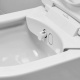 Фото Подвесной унитаз-биде Villeroy&Boch ViClean-I 200 V0E200R1 с крышкой-сиденьем