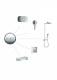 Фото Смеситель для душа с термостатом hansgrohe ShowerSelect 15763990 золото