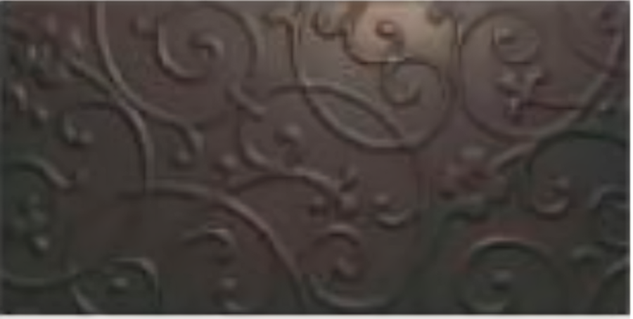 Фото Настенная плитка Chiaro Scuro Damasco Dark 20x40 (CSD247) Fioranese Ceramica