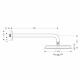 Фото Верхний душ hansgrohe Raindance Classic Air 27424000