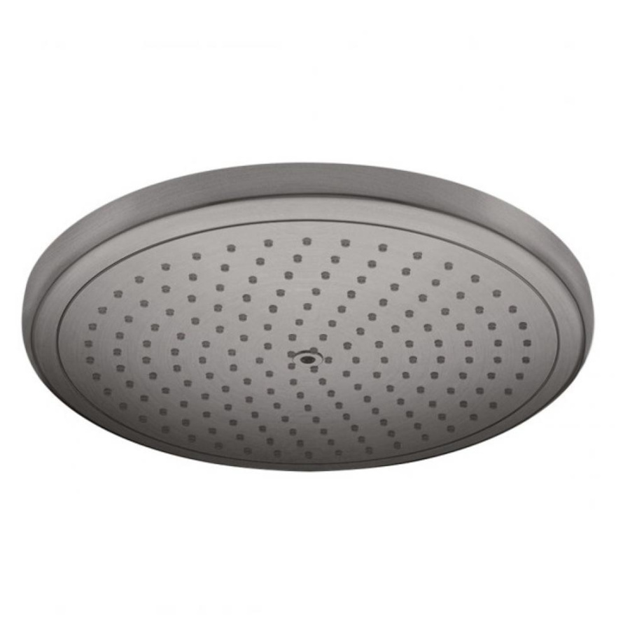 Фото Верхний душ hansgrohe Croma 280 26220340 1 режим шлифованный черный хром