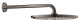 Фото Верхний душ Grohe Rainshower Cosmopolitan 26066A00 темный графит глянец