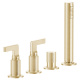 Фото Смеситель для ванны Gessi Inciso 58043#246 золото
