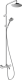 Фото Душевая система c термостатом hansgrohe Vernis Blend Showerpipe 200 1jet 26079000, EcoSmart, хром
