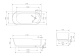 Фото Прозрачная ванна Abber Kristall 170x80 AT9706Emerald изумруд