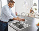 Фото Смеситель для кухни Grohe blue home 31455000