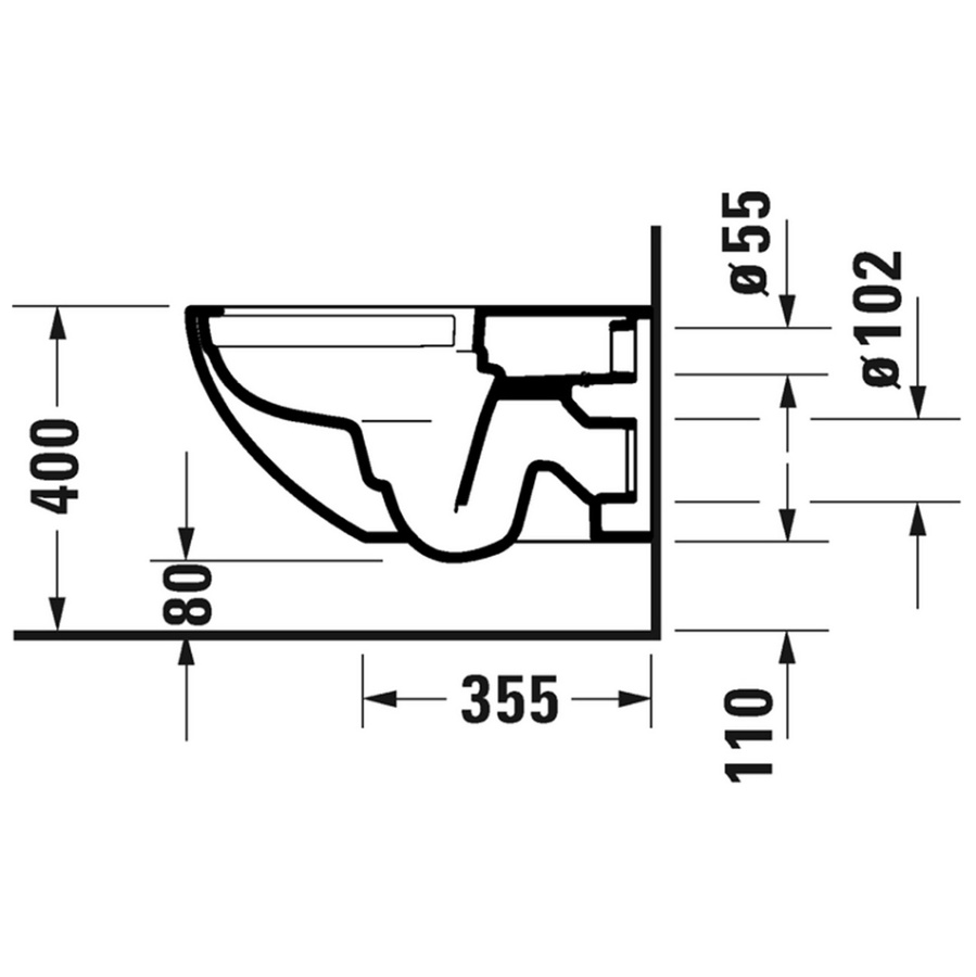 Фото Подвесной унитаз Duravit Architec Rimless 45720900A1 с сиденьем микролифт