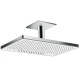 Фото Верхний душ встраиваемый hansgrohe Rainmaker Select 460 2jet EcoSmart 24014400 белый/хром