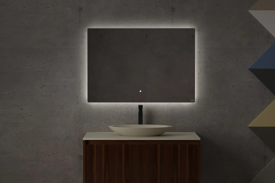 Фото Зеркало Salini Ombra 120x70 27M021270BH с LED подсветкой