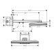 Фото Верхний душ встраиваемый hansgrohe Rainmaker Select 460 2jet EcoSmart 24015400 белый/хром
