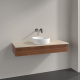 Фото Тумба под раковину Villeroy&Boch Antao 120 L10113HM орех/мрамор ботичино