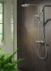 Фото Душевая система hansgrohe Raindance Select S Showerpipe 240 1jet P 27633670 с термостатом матовый черный