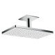 Фото Верхний душ встраиваемый hansgrohe Rainmaker Select 460 1jet EcoSmart 24012400 белый/хром