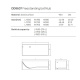 Фото Отдельностоящая ванна Dea Design Modern 180x76х58 DD8607 1800 6 grey brown