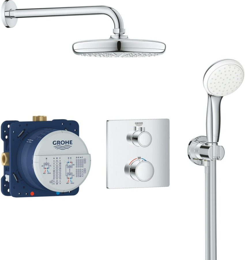 Фото Душевой комплект Grohe Grohtherm 34729000