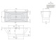 Фото Квариловая ванна Villeroy&Boch La Belle 180x80 UBQ180LAB2PDV-01