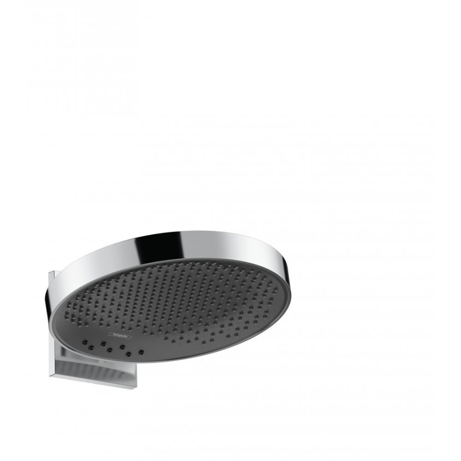 Фото Верхний душ hansgrohe Rainfinity 360 3jet 26234000 с настенным разъемом