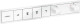 Фото Термостат hansgrohe RainSelect 15382700, на 4 выхода