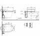 Фото Крышка-биде для унитаза TOTO Washlet RG Lite TCF34120GEU