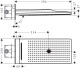 Фото Верхний душ hansgrohe Rainmaker Select 24001600