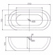 Фото Акриловая ванна BelBagno 170x79 BB13-1700