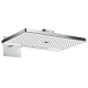 Фото Верхний душ встраиваемый hansgrohe Rainmaker Select 460 3jet EcoSmart 24017400 белый/хром