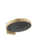 Фото Верхний душ hansgrohe Rainfinity 360 1jet 26230140 с настенным креплением, шлифованная бронза
