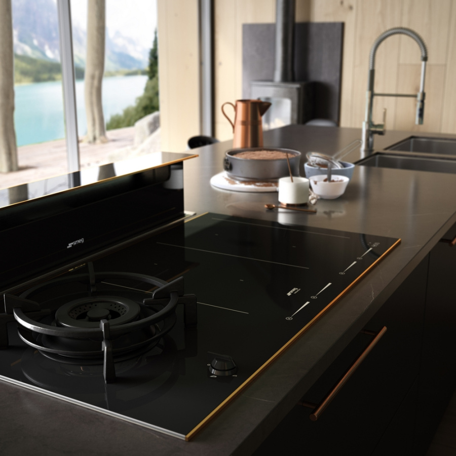 Фото Варочная панель Smeg PM6912WLDR
