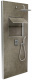 Фото Душевая система Jacob Delafon Ecrin E803021-D34 темный дуб/хром