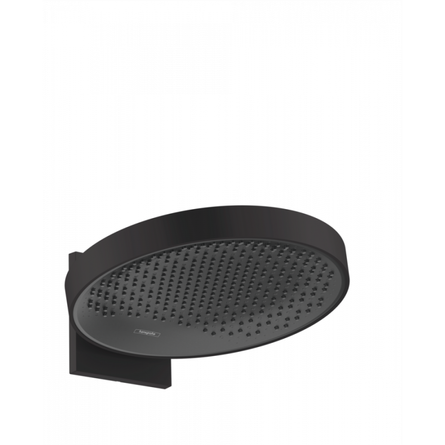 Фото Верхний душ hansgrohe Rainfinity 360 1jet 26230670 с настенным креплением, матовый черный