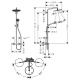 Фото Душевая стойка Hansgrohe Croma Select S 26891670 с термостатом черная матовая