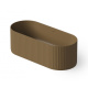 Фото Отдельностоящая ванна Dea Design Stripes 170x72x56 DD8803 1700 1 dark camel