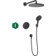 Фото Душевой комплект hansgrohe 27961670 матовый черный