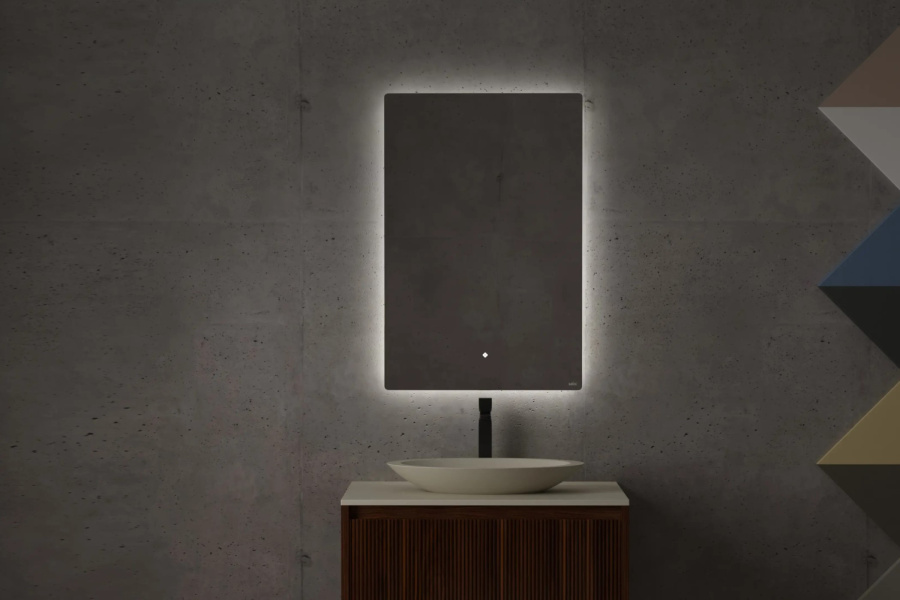 Фото Зеркало Salini Ombra 90x90 27M019090BH с LED подсветкой