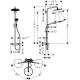 Фото Душевая стойка hansgrohe Croma Select S 280 26890670 1 режим струи черный матовый