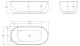 Фото Акриловая ванна BelBagno 170x80 BB401-1700-800