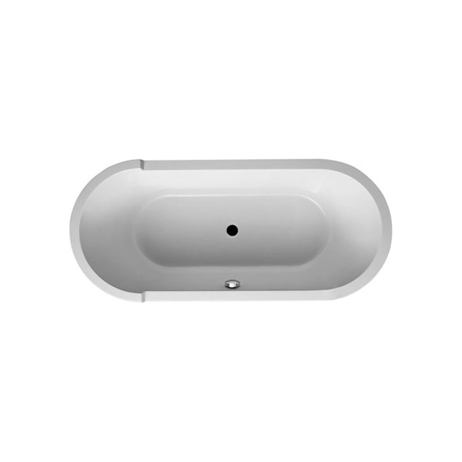 Фото Акриловая ванна Duravit Starck 180x80 700010000000000 c двумя наклонами для спины