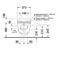 Фото Подвесной унитаз Duravit ME by Starck 2528590000 безободковый