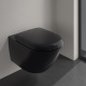 Фото Подвесной унитаз Villeroy&Boch Antao 4674T0R7 чистый черный