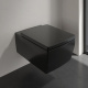 Фото Подвесной унитаз Villeroy&Boch Memento 2.0 4633R0R7 чистый черный