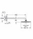 Фото Верхний душ Grohe Rainshower Cosmopolitan 26171LS0 с кронштейном