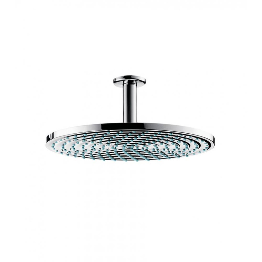 Фото Верхний душ hansgrohe Raindance S 1jet Ecosmart 26600000 с потолочным соединителем 9 л / мин хром