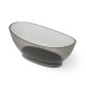 Фото Отдельностоящая ванна Dea Design Elegant 155x78x58 DD8620 1550 R4 smoky black