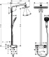 Фото Душевая стойка hansgrohe Raindance Select E360ST Showerpipe 27288000