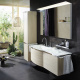 Фото Тумба с раковиной Burgbad Yso 158 SFAD141 L F2184 C0001*1 аутентичный дуб