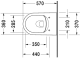 Фото Унитаз подвесной Duravit ME BY STARCK 2529092000